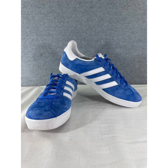 Adidas Gazelle 85 Men’s sz 9.5 Blue Bird Cloud White Mens Athletic Sneaker 2022 - Picture 2 of 13
